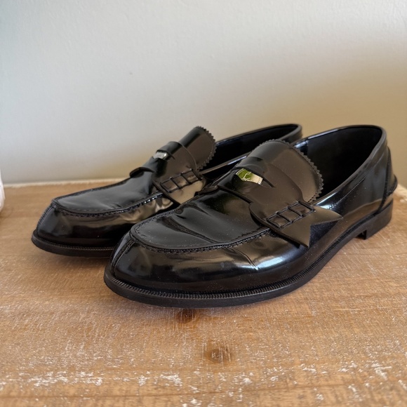 Christian Louboutin Penny Loafers | 38 | Black - Picture 1 of 8